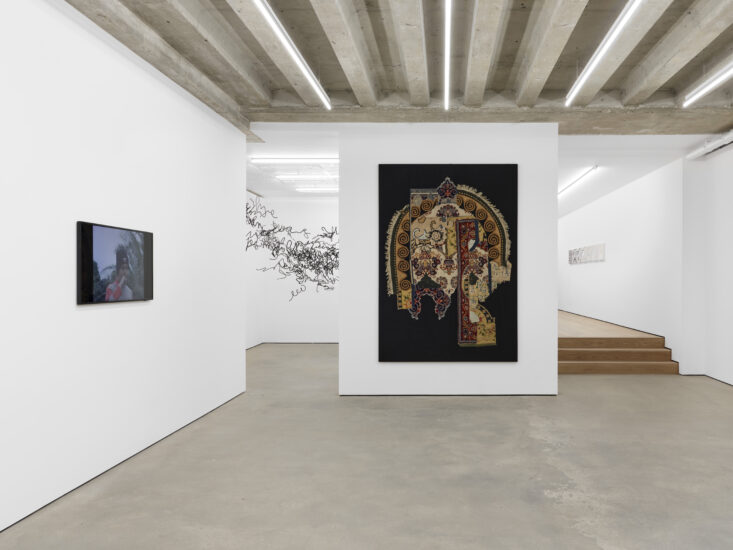 Installation view of Polyphonies, Ames Yavuz London, 2025, photograhed by Eva Herzog